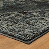 Oriental Weavers Andorra 3' 3" X  5' 2" Casual Blue/ Blue Rectangle R