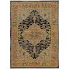 Oriental Weavers Andorra 3' 3" X  5' 2" Traditional Gold/ Grey Rectan