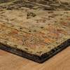 Oriental Weavers Andorra 3' 3" X  5' 2" Traditional Gold/ Grey Rectan