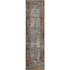 Oriental Weavers Andorra 6' 7" X  9' 6" Traditional Blue/ Multi Recta