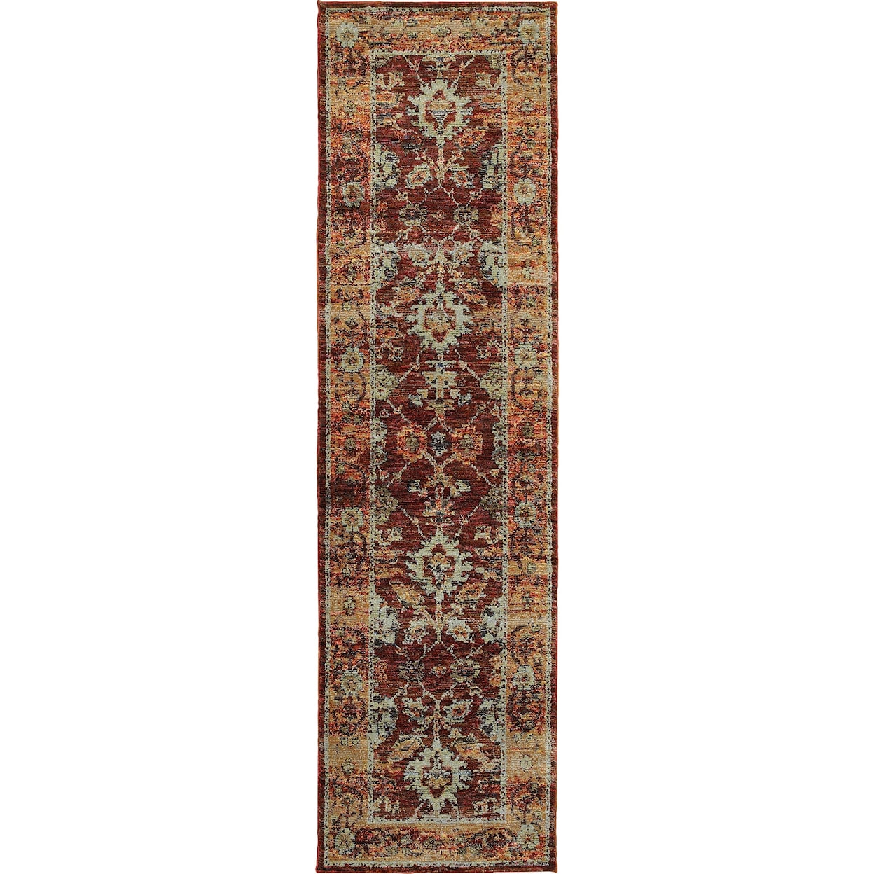 Oriental Weavers Andorra 2' 6" X 12' 0" Runner Rug