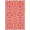 Oriental Weavers Cayman 9'10" X 12'10" Outdoor Sand/ Pink Rectangle