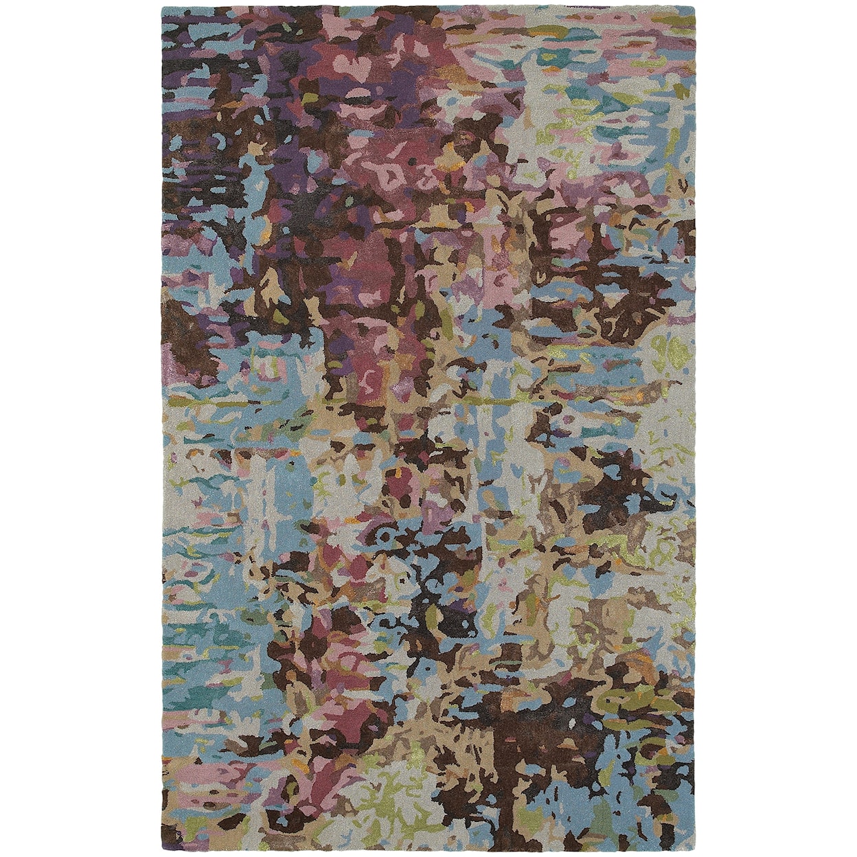 Oriental Weavers Galaxy 10' 0" X 13' 0" Contemporary Blue/ Multi Rec