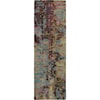 Oriental Weavers Galaxy 3' 6" X  5' 6" Contemporary Blue/ Multi Rect