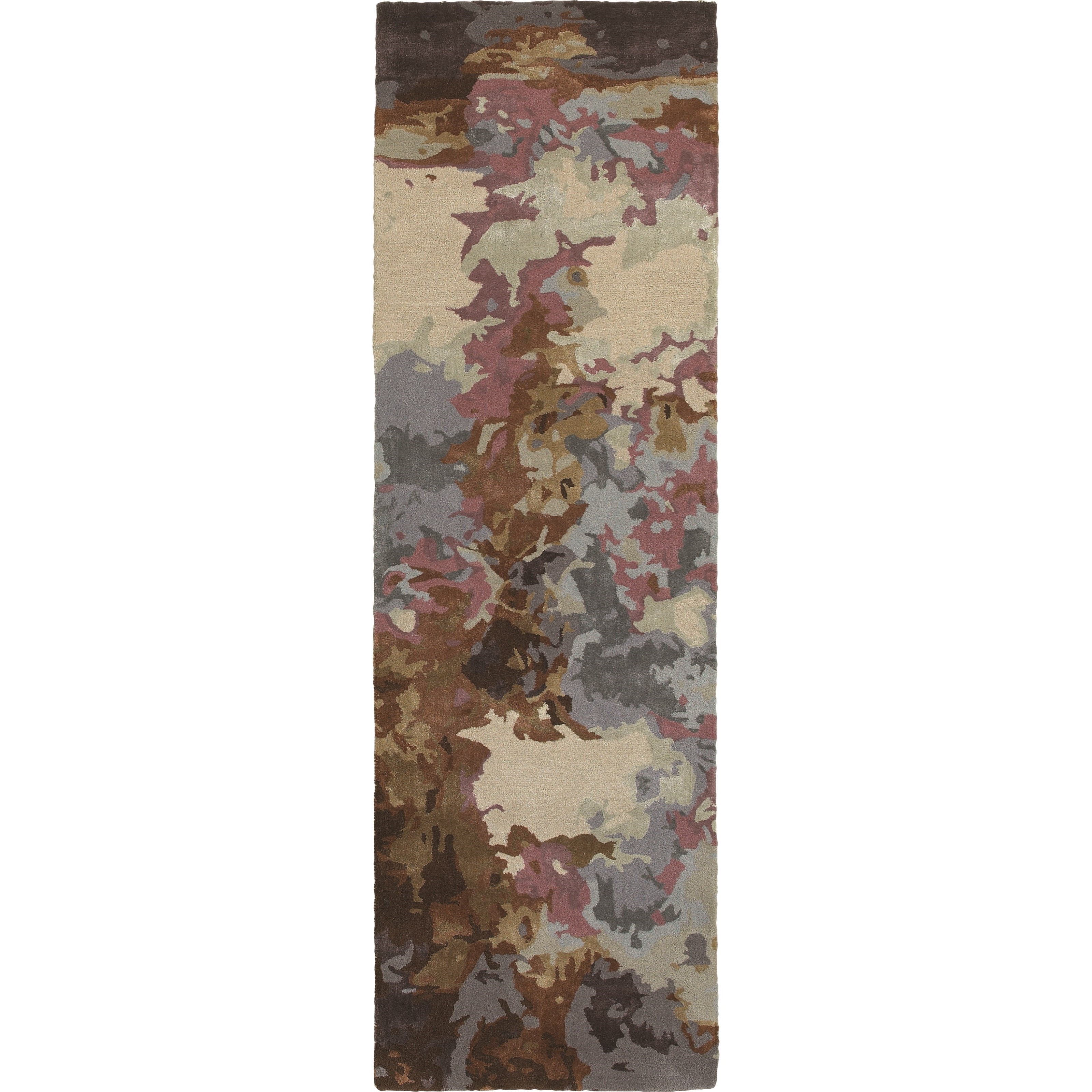 Oriental Weavers Galaxy 3' 6" X  5' 6" Contemporary Blue/ Brown Rect