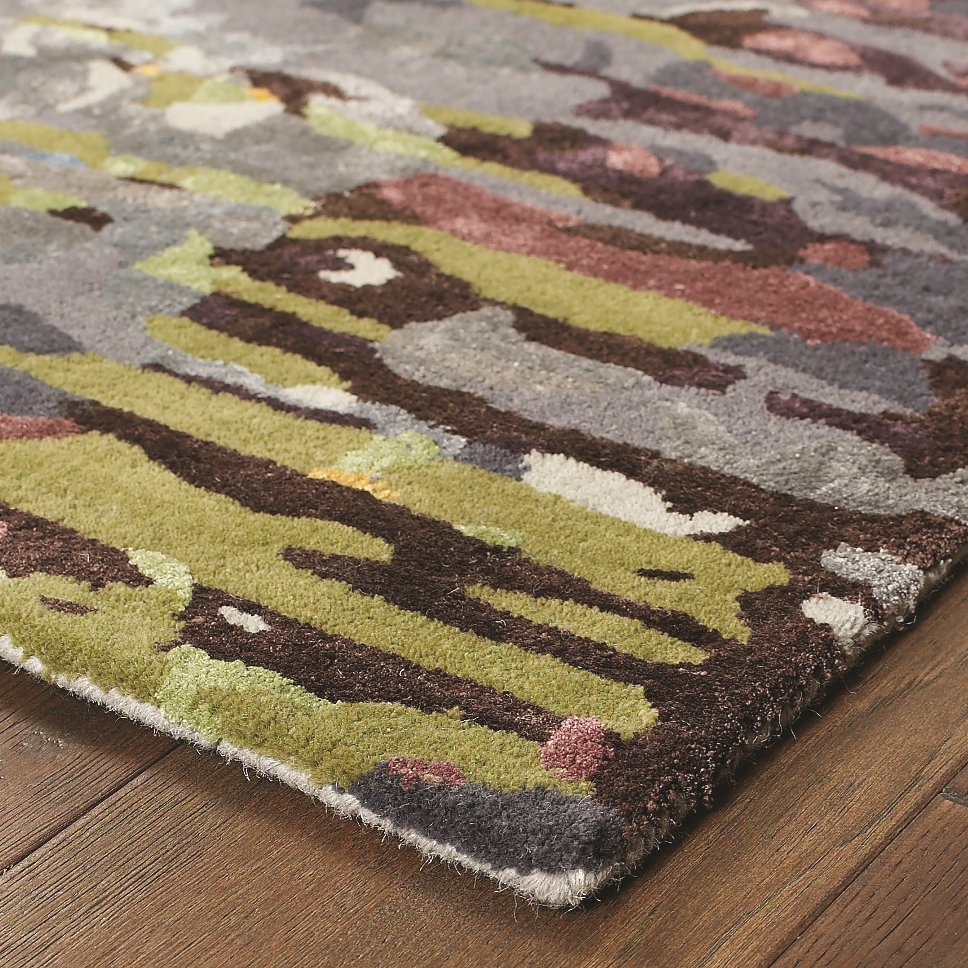 Oriental Weavers Galaxy 8' 0" X 10' 0" Contemporary Multi/ Grey Rect