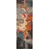 Oriental Weavers Galaxy 3' 6" X  5' 6" Contemporary Multi/ Pink Rect