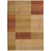 Oriental Weavers Generations 8' Contemporary Beige/ Rust Square Rug