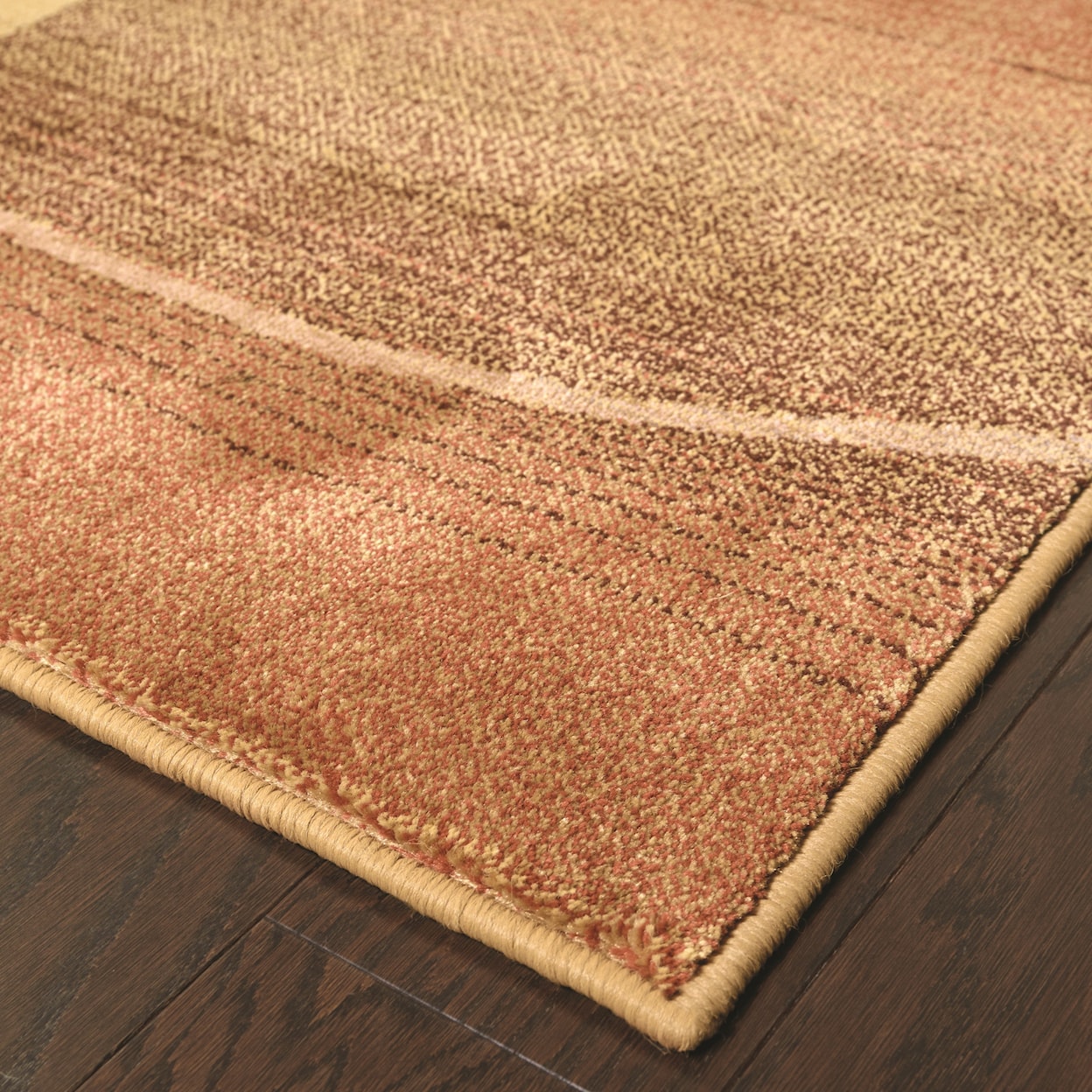 Oriental Weavers Generations 8' Contemporary Beige/ Rust Square Rug