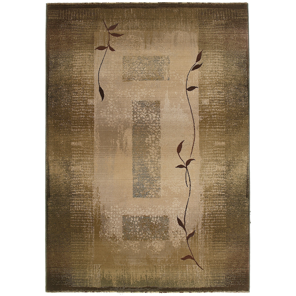 Oriental Weavers Generations 8' Casual Green/ Beige Square Rug