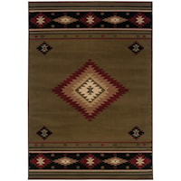 5' 3" X  7' 6" Rug