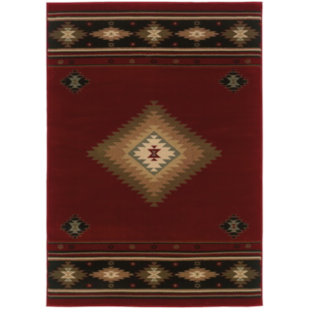 5' 3" X  7' 6" Rug