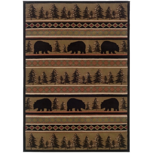 3'10" X  5' 5" Rug