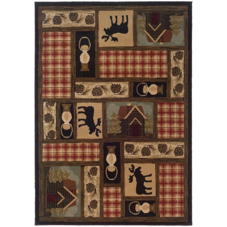 3'10" X  5' 5" Rug