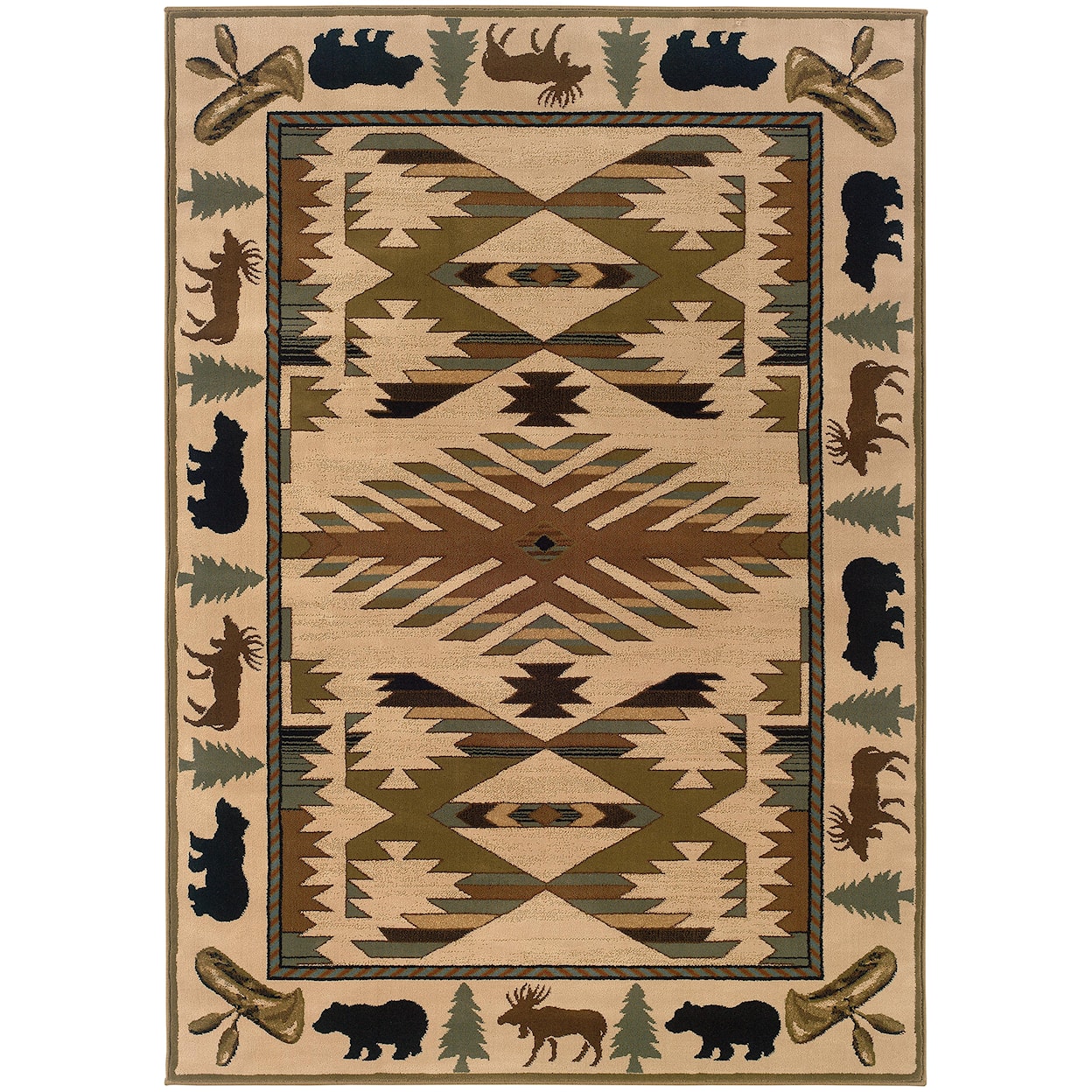 Oriental Weavers Hudson 3'10" X  5' 5" Rug