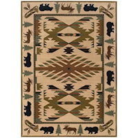 3'10" X  5' 5" Rug