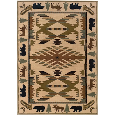 3'10" X  5' 5" Rug