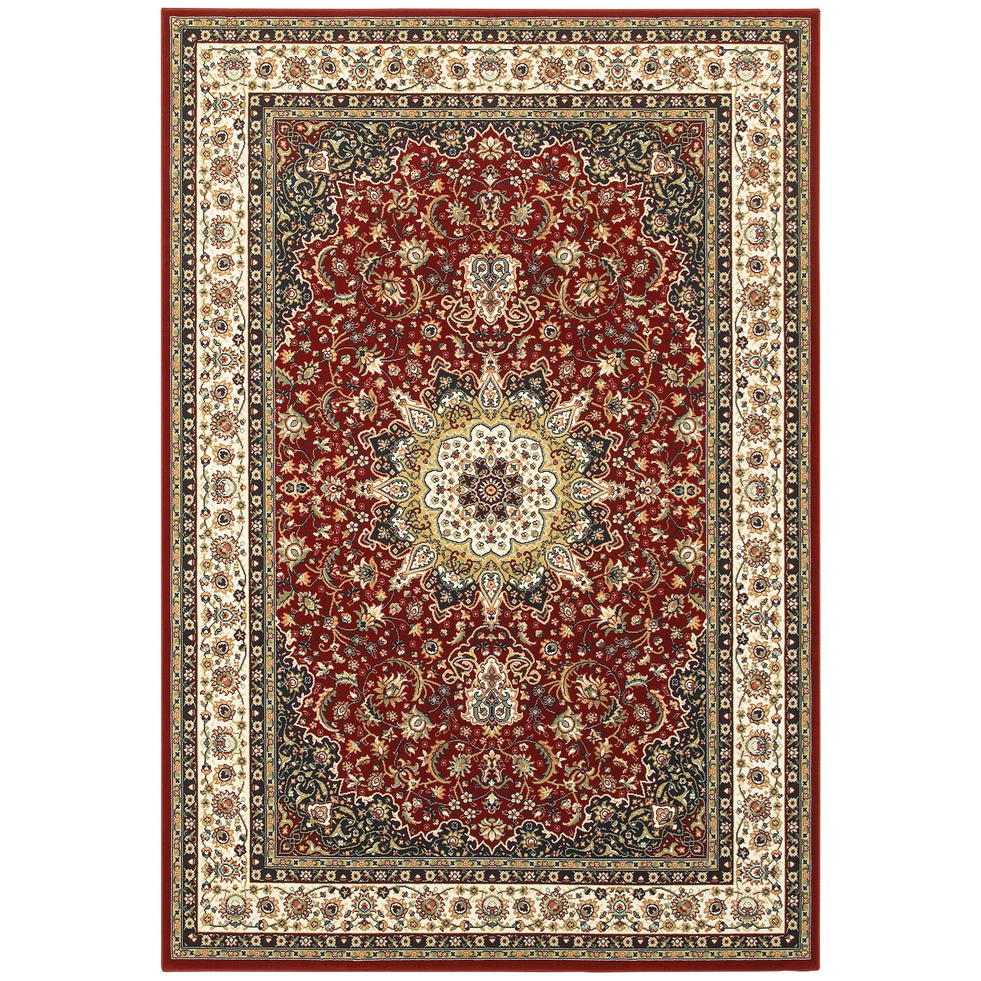 Oriental Weavers Kashan 9'10" X 12'10" Rectangle Rug