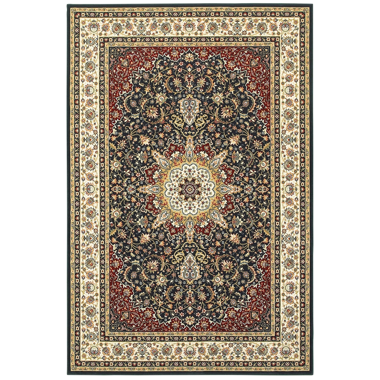 Oriental Weavers Kashan 3'10" X  5' 5" Rectangle Rug