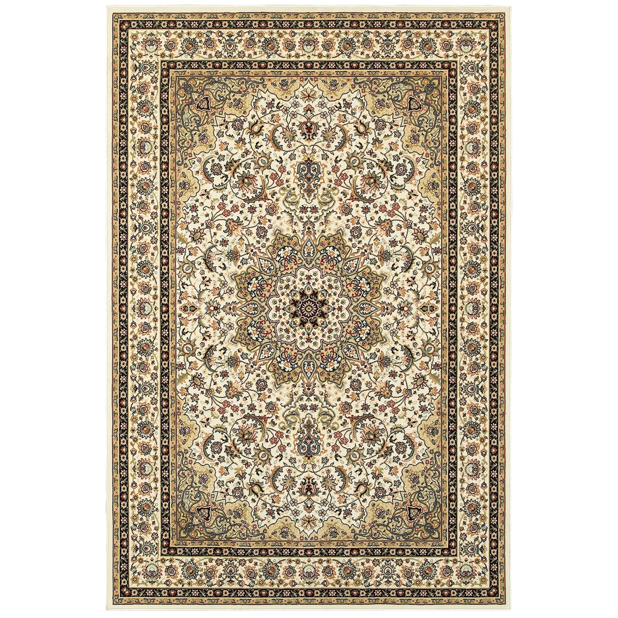 Oriental Weavers Kashan 6' 7" X  9' 6" Rectangle Rug