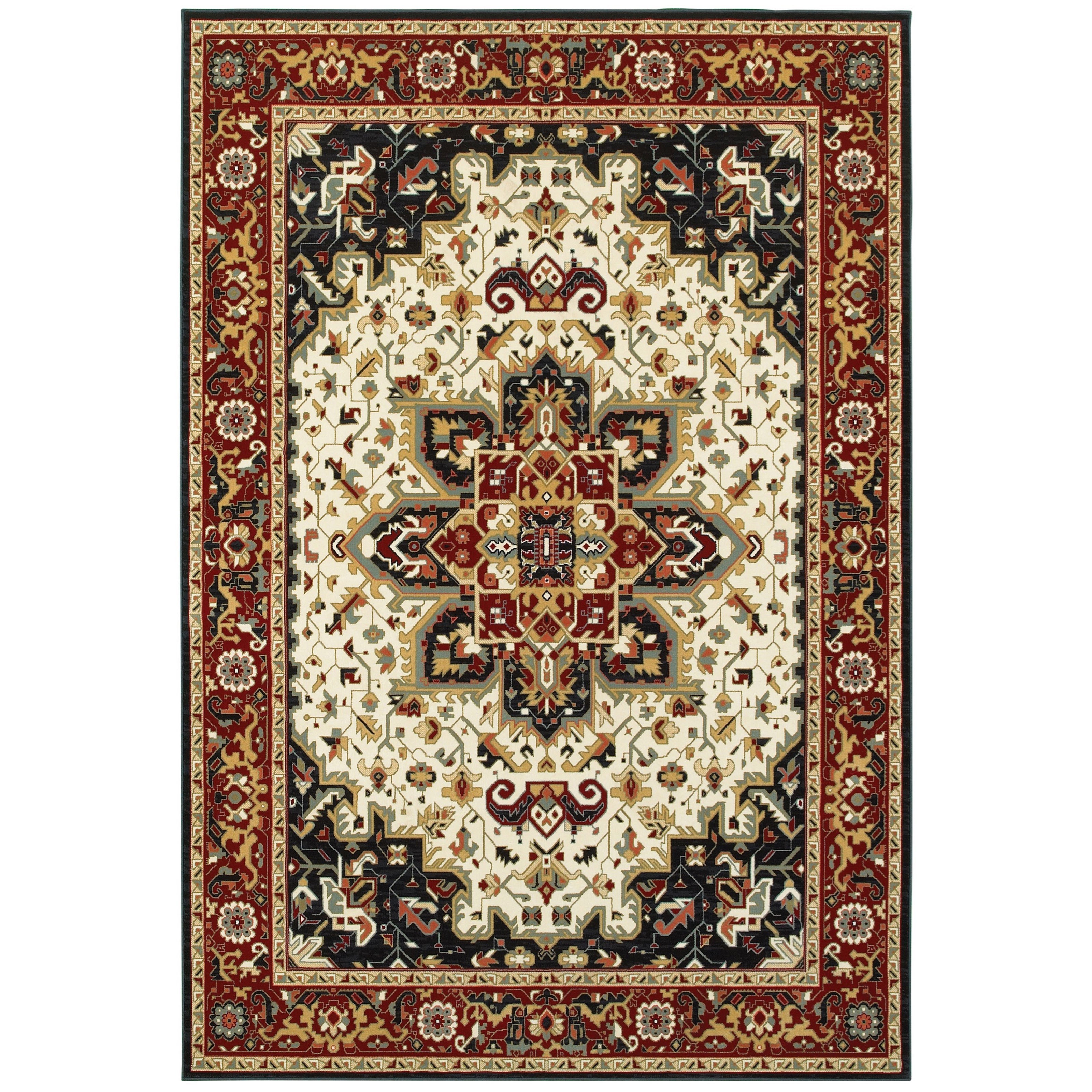 Oriental Weavers Kashan 6' 7" X  9' 6" Rectangle Rug