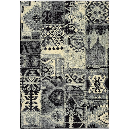 6' 7" X  9' 6" Rectangle Rug