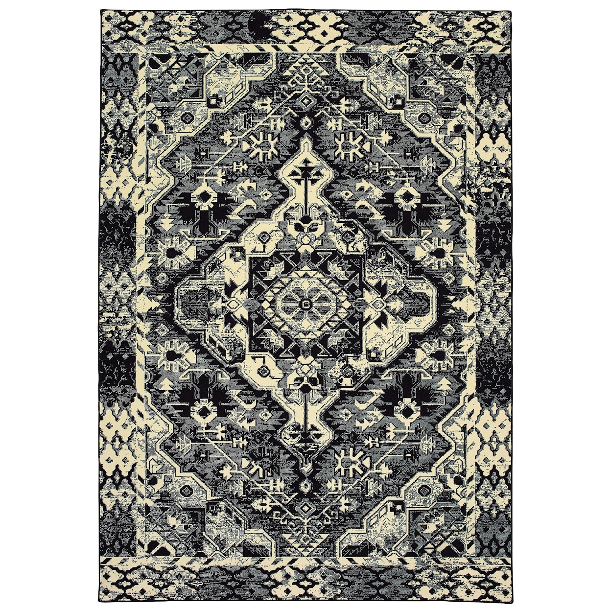 Oriental Weavers Luna 6' 7" X  9' 6" Rectangle Rug