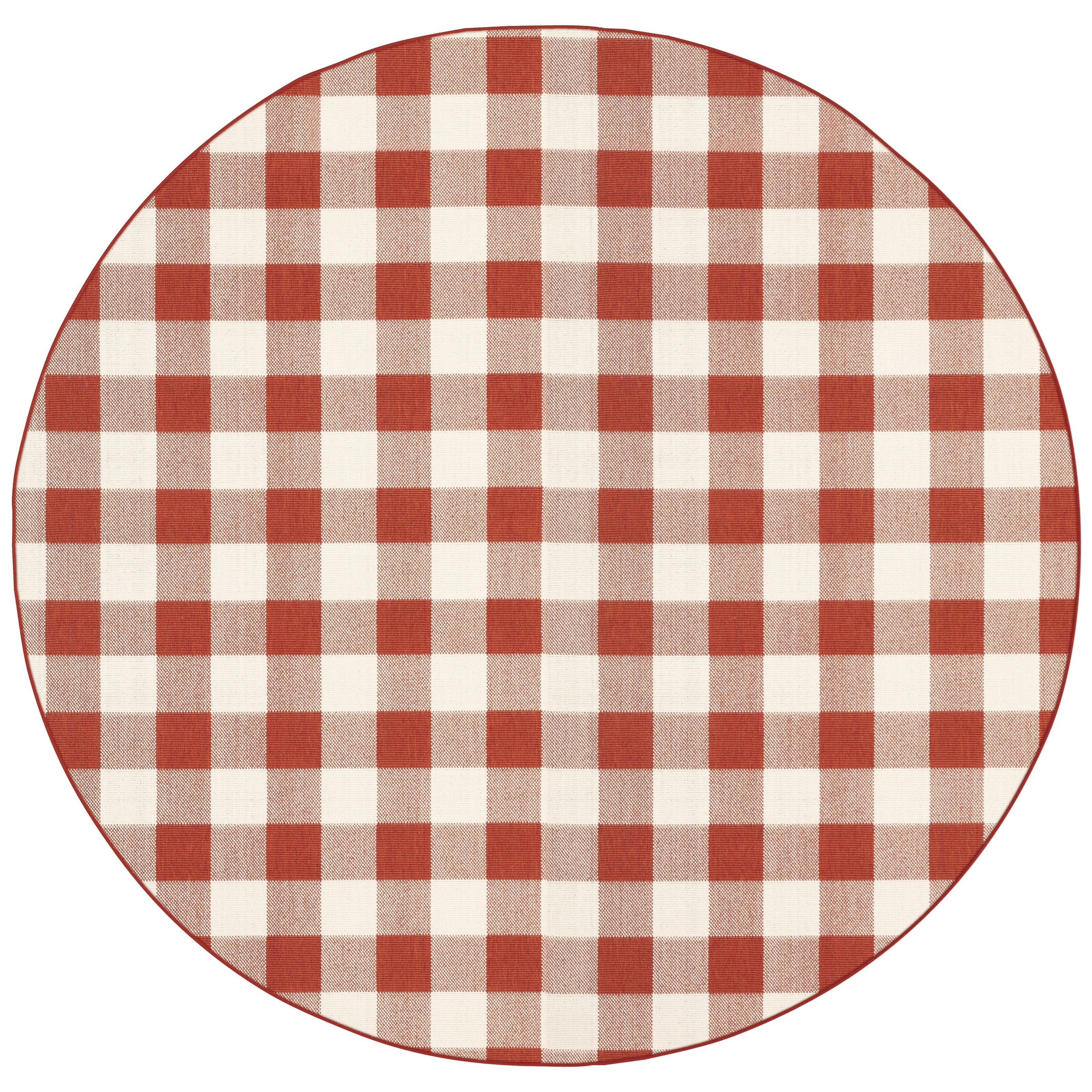 7'10" X  7'10" Round Rug