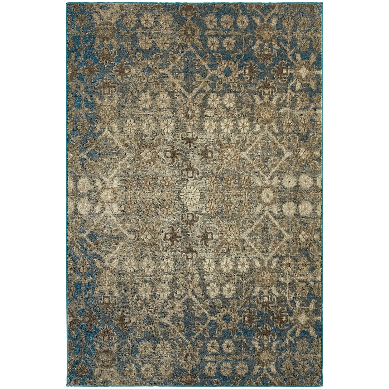 Oriental Weavers Pasha 3'10" X  5' 5" Rectangle Area Rug