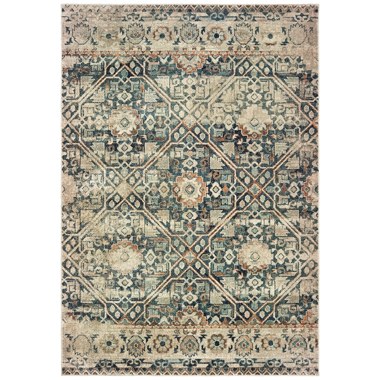 Oriental Weavers Raleigh 5' 3" X  7' 6" Rectangle Rug