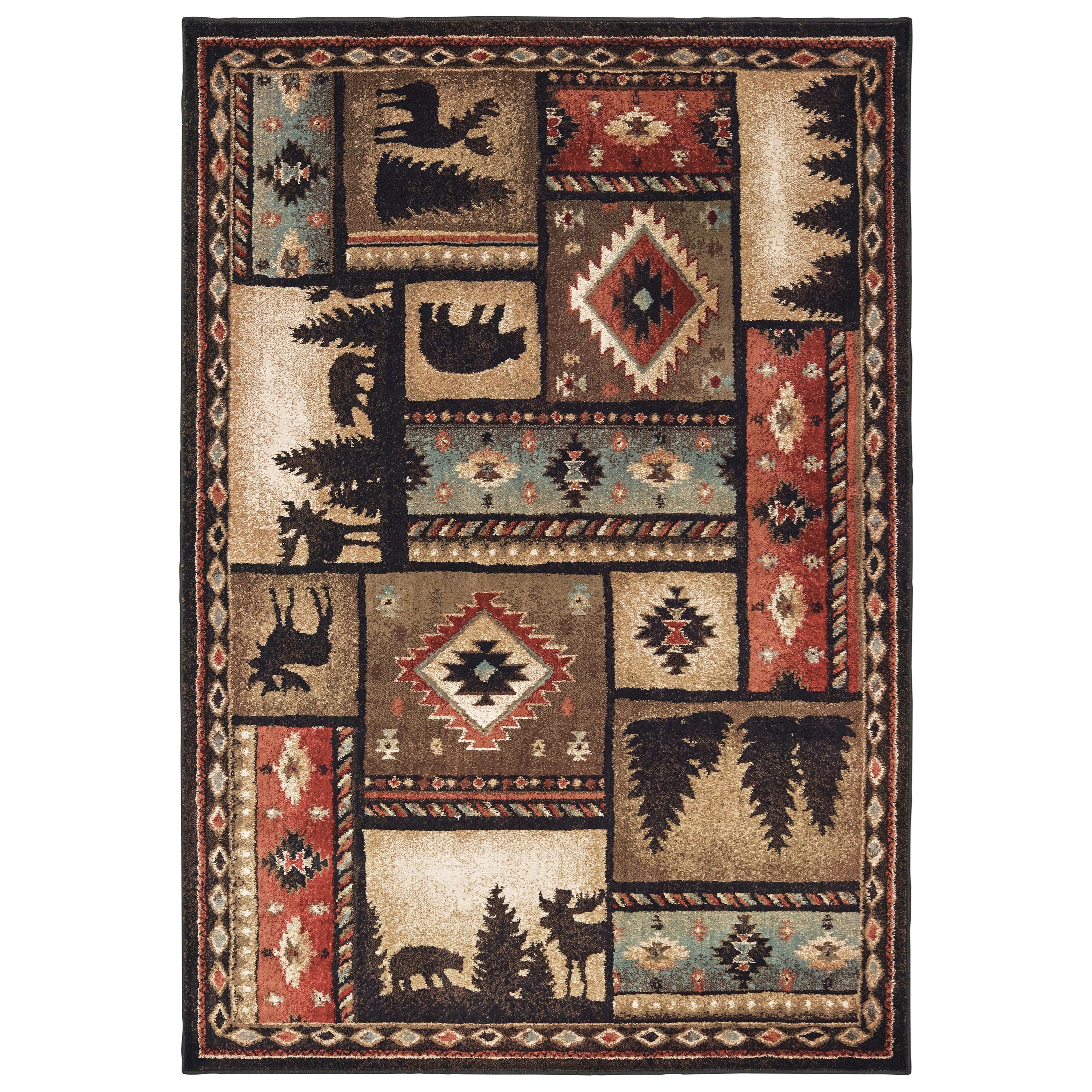 Oriental Weavers Woodlands 6' 7" X  9' 2" Rectangle Rug