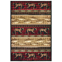 6' 7" X  9' 2" Rectangle Rug