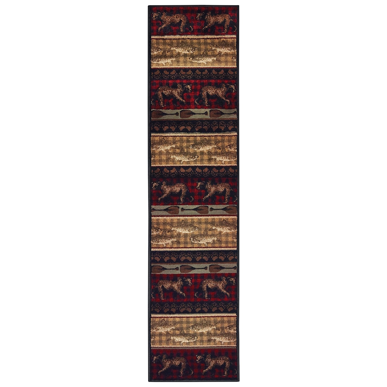 Oriental Weavers Woodlands 6' 7" X  9' 2" Rectangle Rug