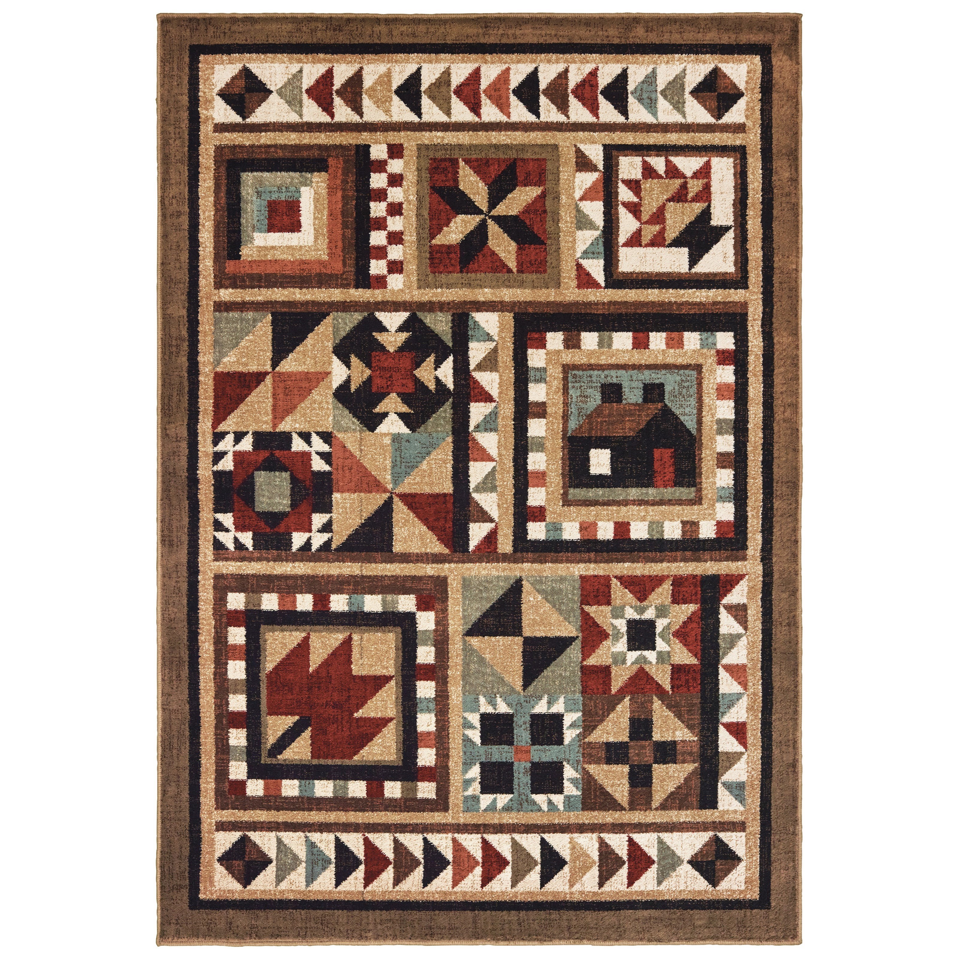 Oriental Weavers Woodlands 6' 7" X  9' 2" Rectangle Rug
