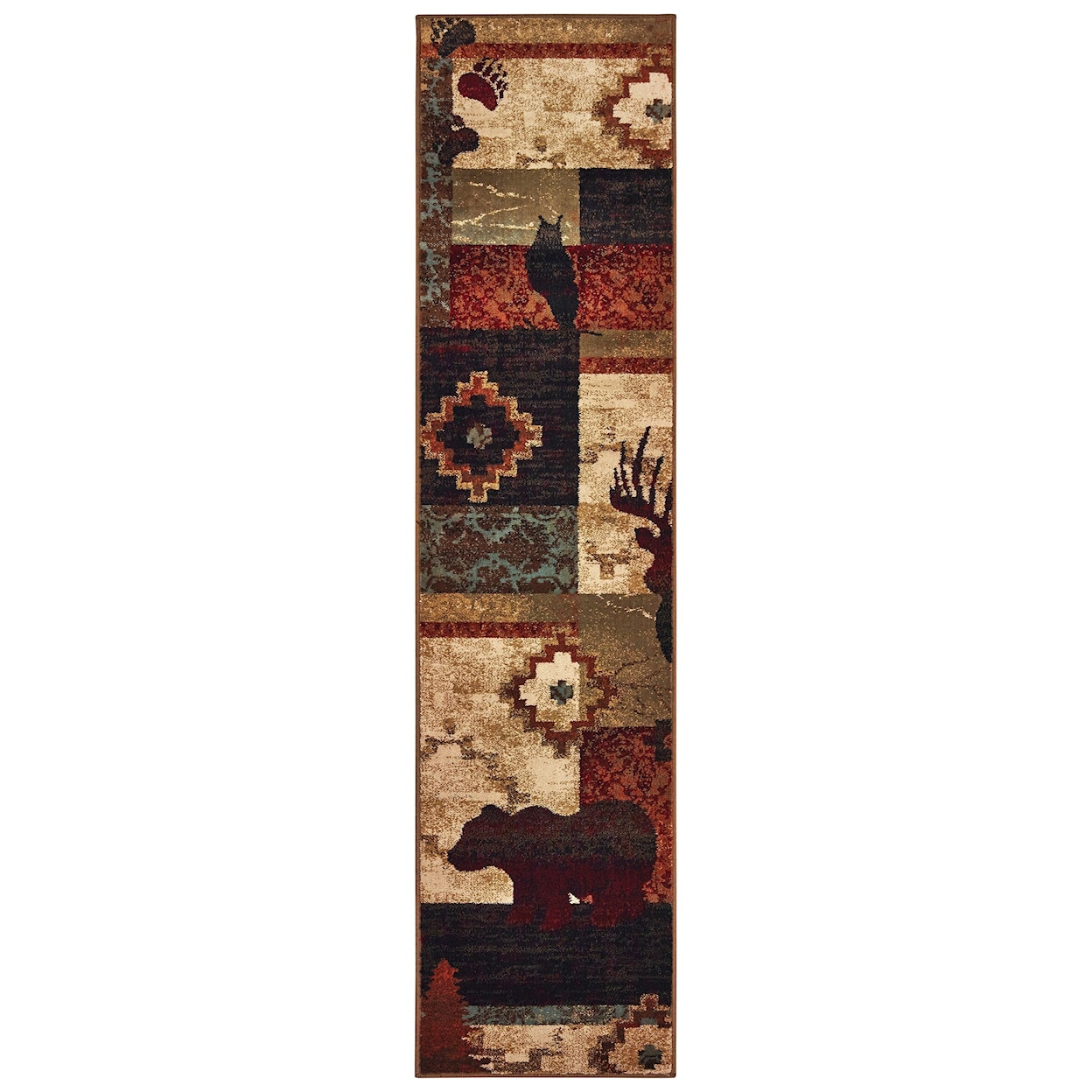 Oriental Weavers Woodlands 5' 3" X  7' 3" Rectangle Rug