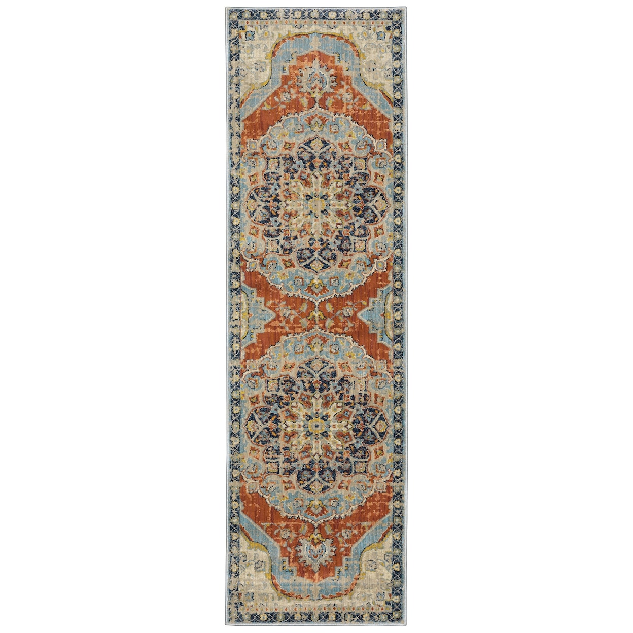 Oriental Weavers Xanadu 2' 3" X  7' 6" Runner Rug