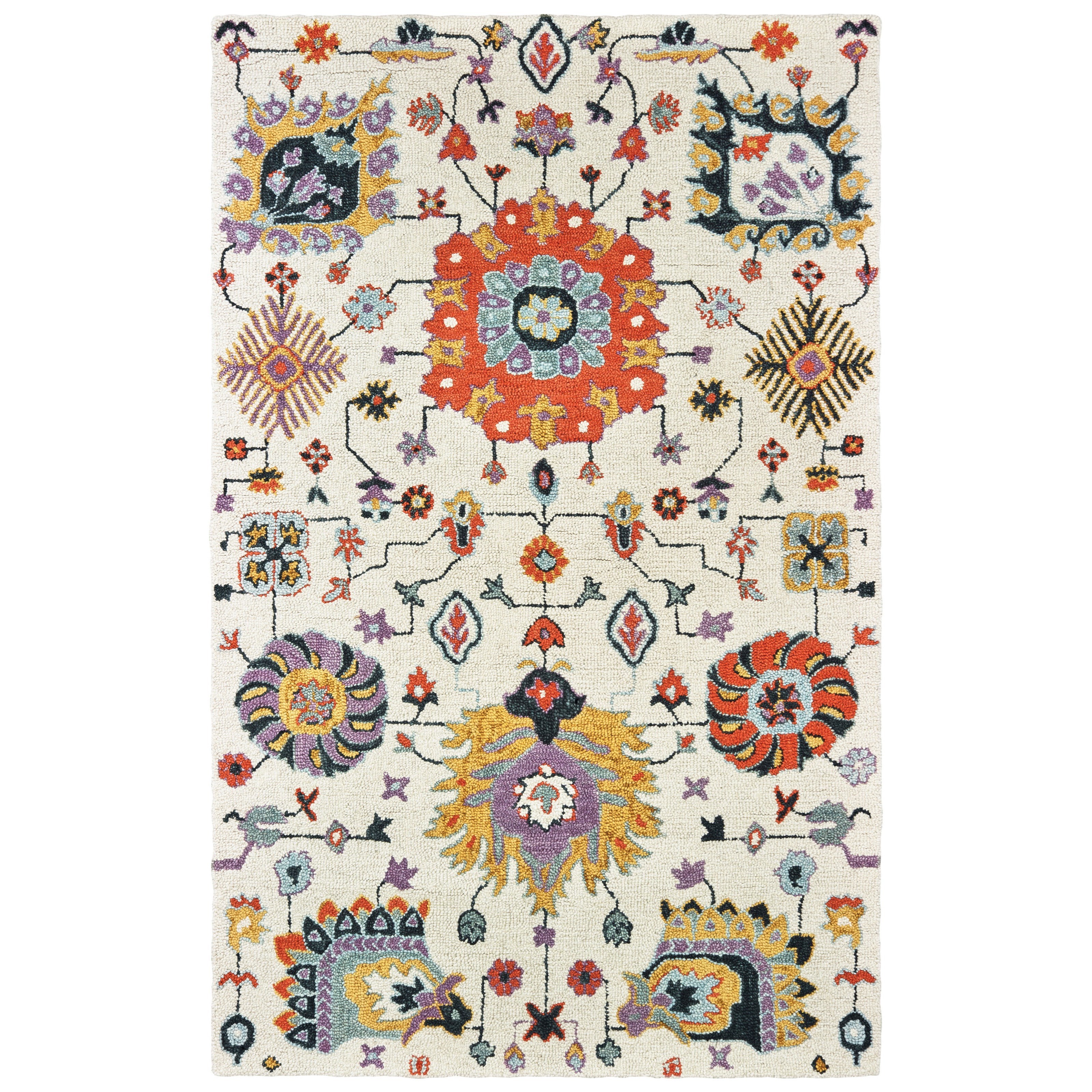 Oriental Weavers Zahra 5' X  8' Rectangle Rug