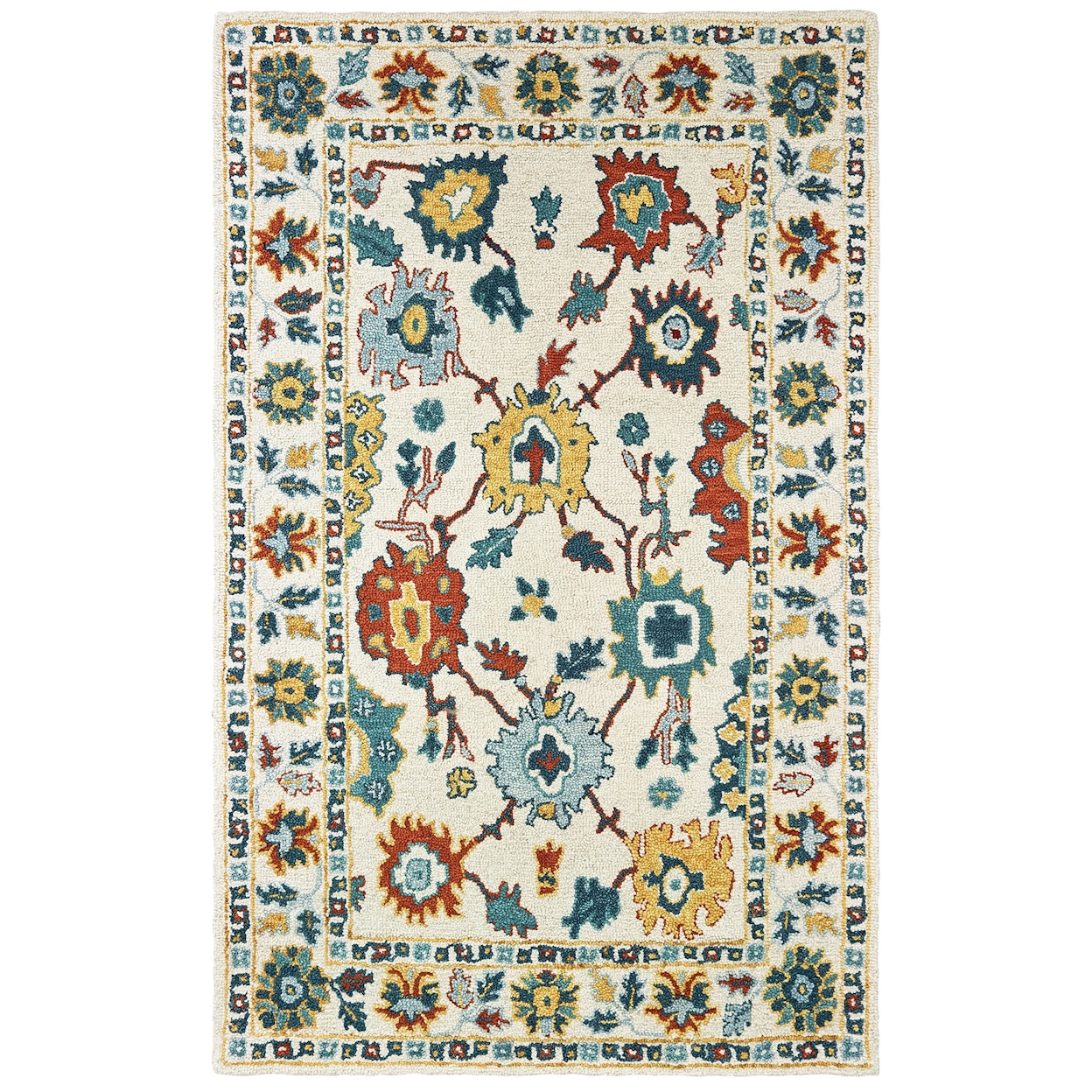 Oriental Weavers Zahra 3' 6" X  5' 6" Rectangle Rug