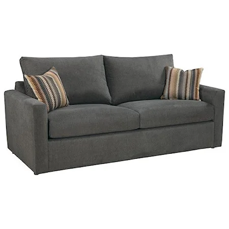 Queen Sleeper Sofa with Track Arms