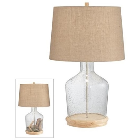 Clear Table Lamp