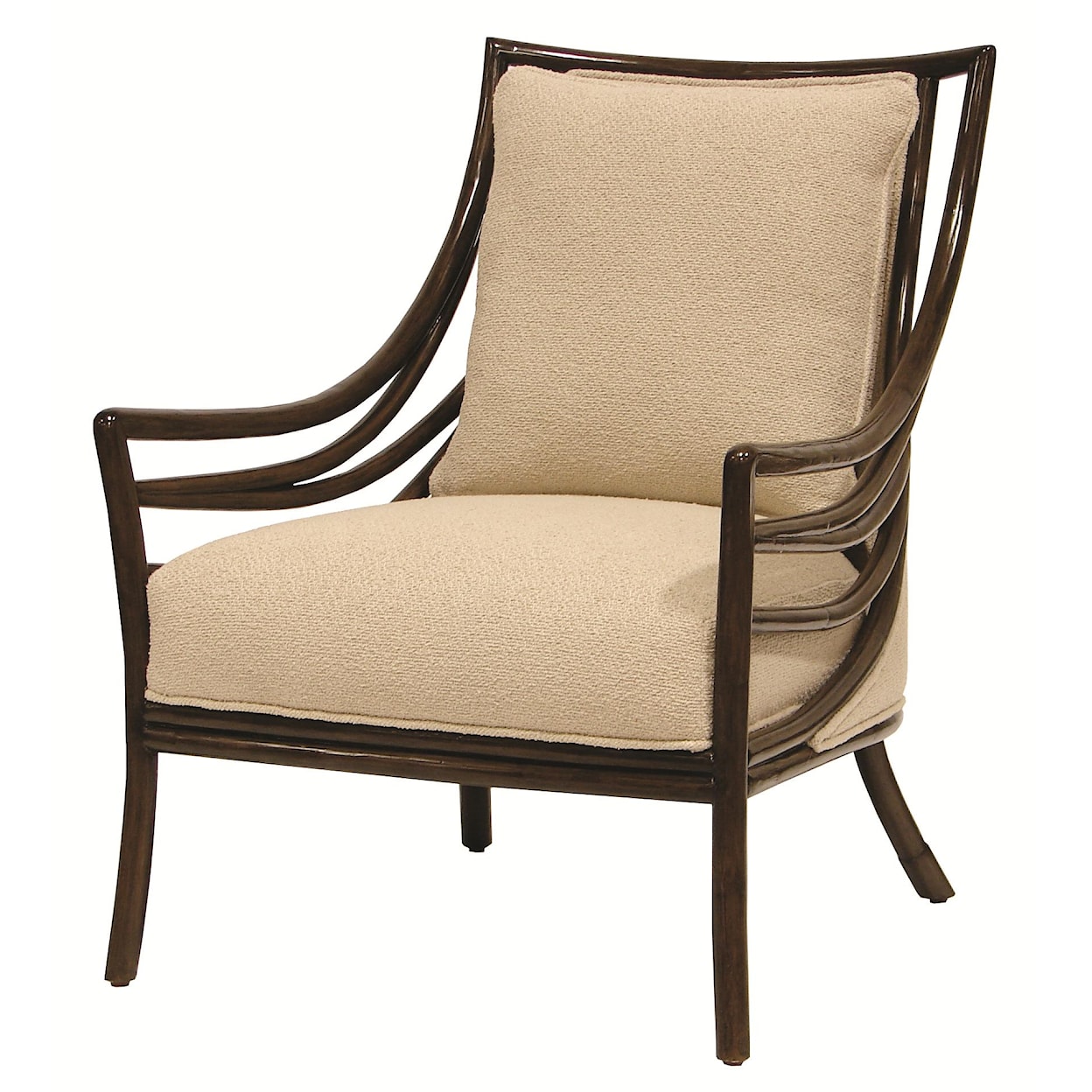 Palecek Accent Chairs by Palecek Crescent Lounge Chair