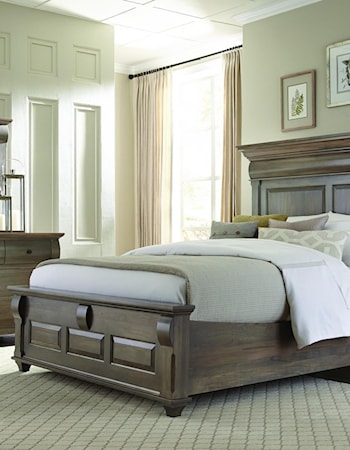 Queen Panel Bed