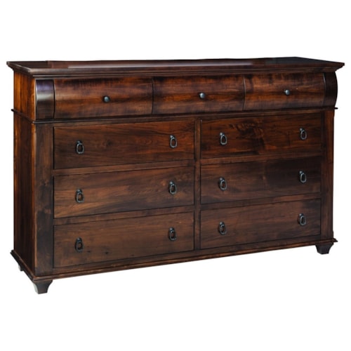Nine Drawer Dresser