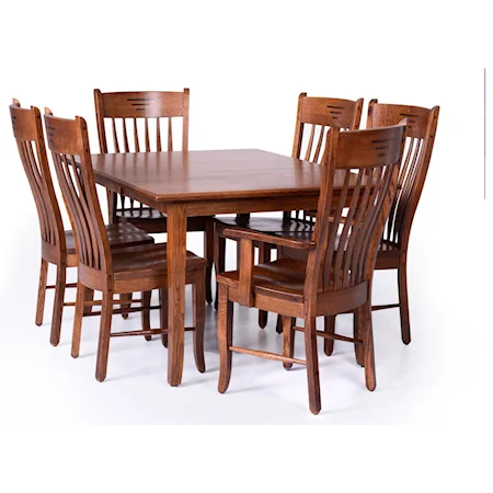 Customizable 7 Piece Dining Set