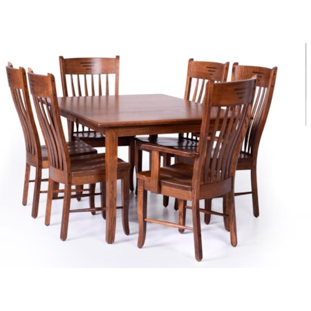 Customizable 7 Piece Dining Set