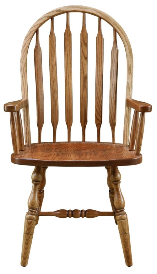 Customizable Jr. Bowback Arm Chair