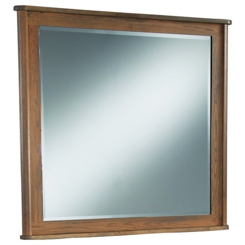 Transitional Dresser Mirror