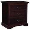 Mavin Longmeadow Three Drawer Night Stand