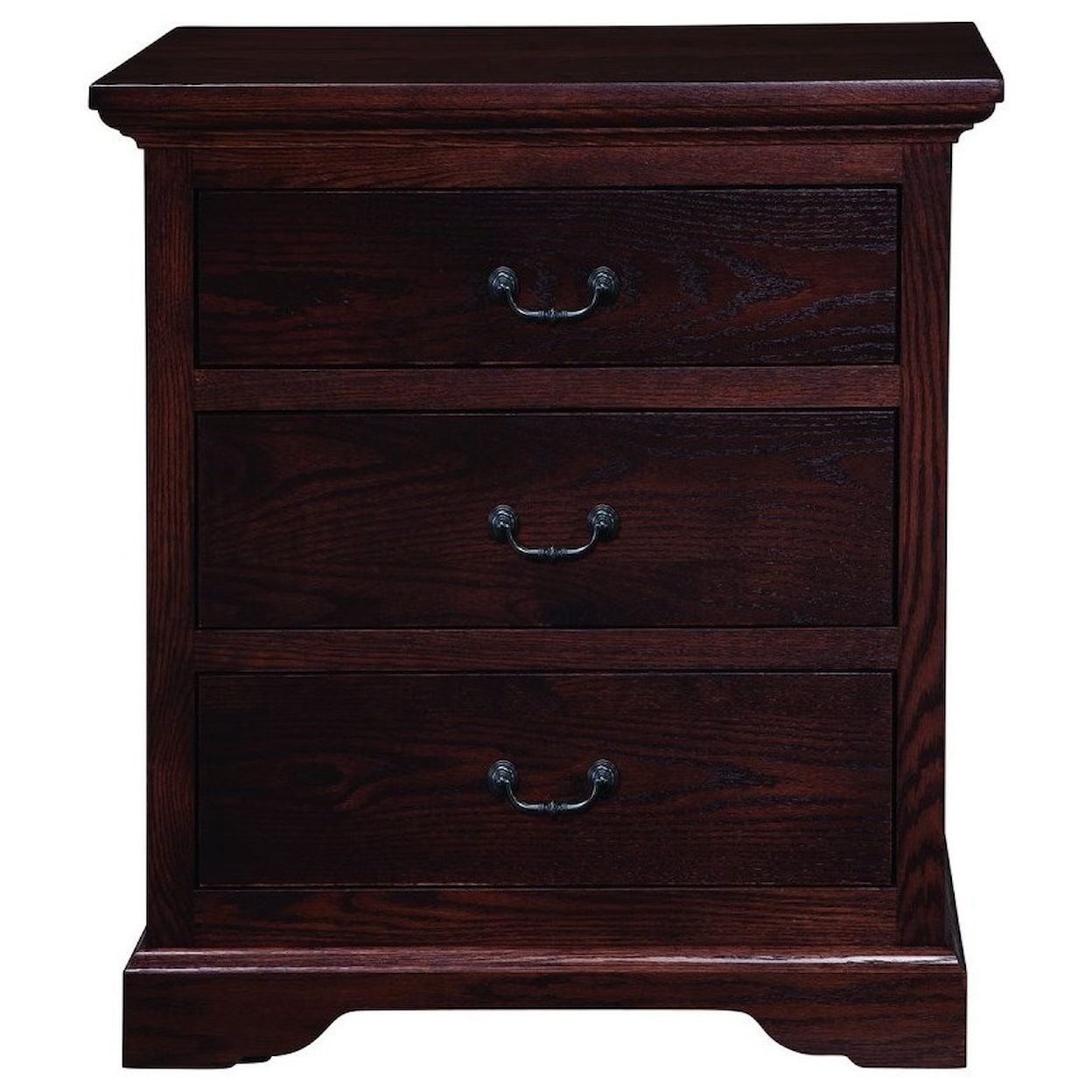 Mavin Longmeadow Three Drawer Night Stand