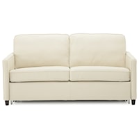 Contemporary Sofa Sleeper with Double Mattress